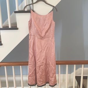 Pink Silk Prada Dress